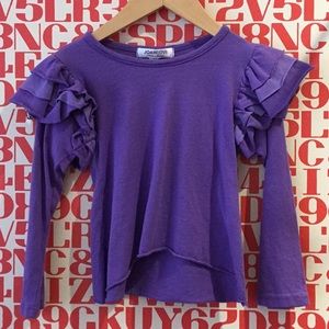 Joah Love Ruffle Sleeve Top, NEW WITH TAGS!